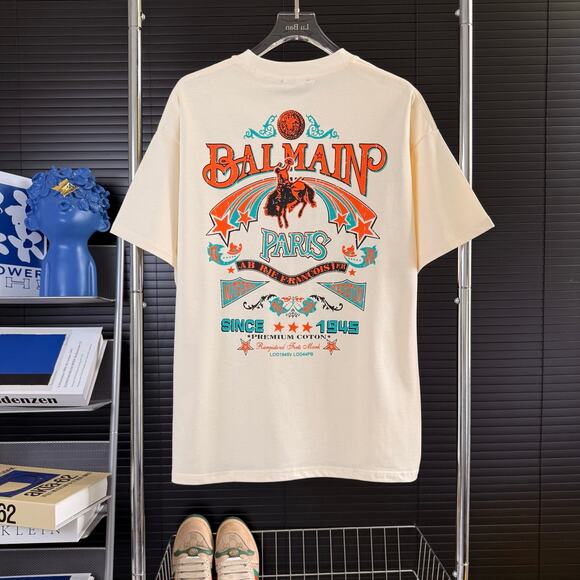 Balmain Other - Balmain round neck casual short sleeve